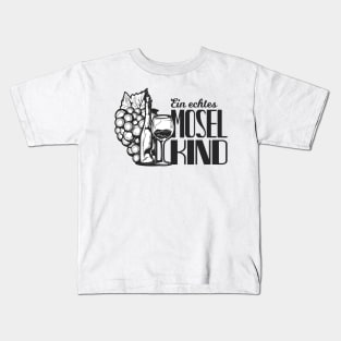 Mosel Kind Spruch Moselaner Geschenk Kids T-Shirt